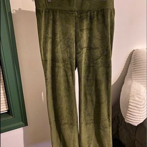 PURE JILL VELVET SWEATPANTS